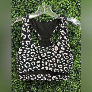 L' urv Leopard Print Sports Bra